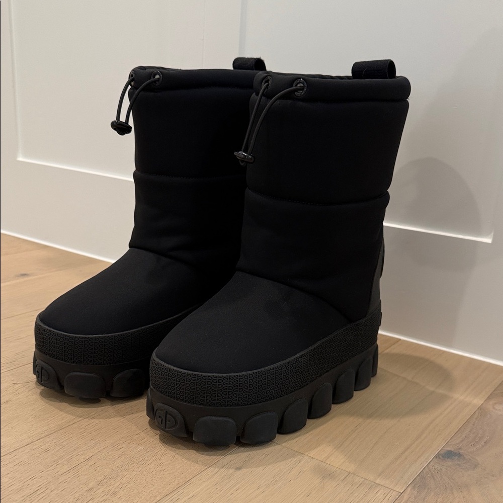 Goldbergh Black Padded Platform Winter Boots